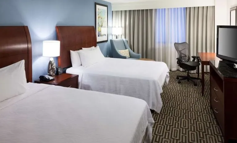 Day use room at Hilton Garden Inn Denver Downtown.