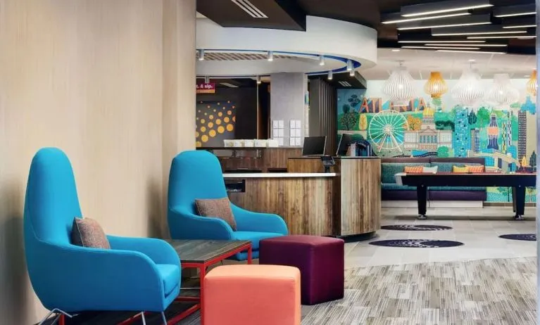 Work space at Tru By Hilton Atlanta Northlake Parkway.