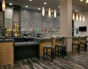 Hotel bar at Hilton Garden Inn Mobile Downtown.