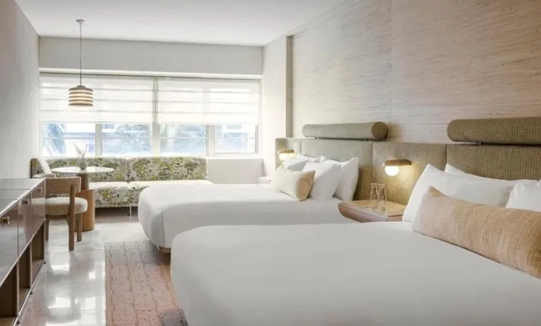 Day use twin room at Shelborne South Beach.