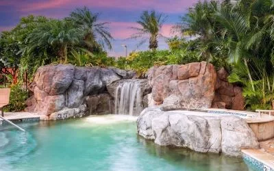 Outdoor pool at Embassy Suites By Hilton Oahu Kapolei.