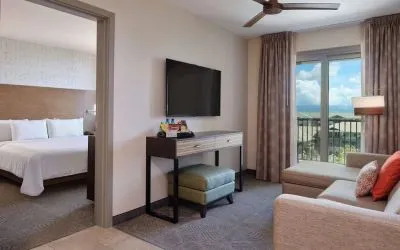 Day use room at Embassy Suites By Hilton Oahu Kapolei.