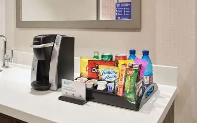 Coffee station at Embassy Suites By Hilton Oahu Kapolei.