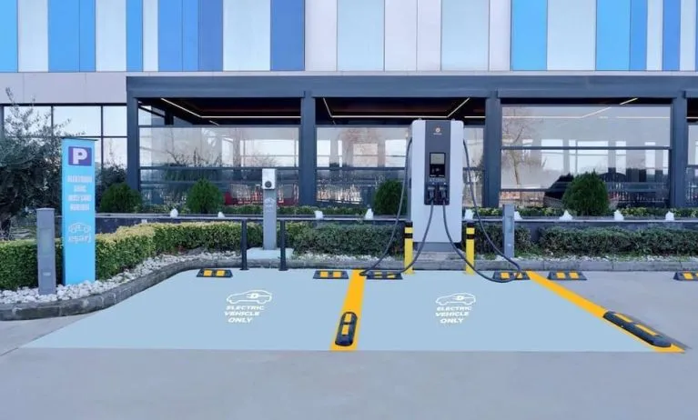 Parking at Hampton By Hilton Samsun.