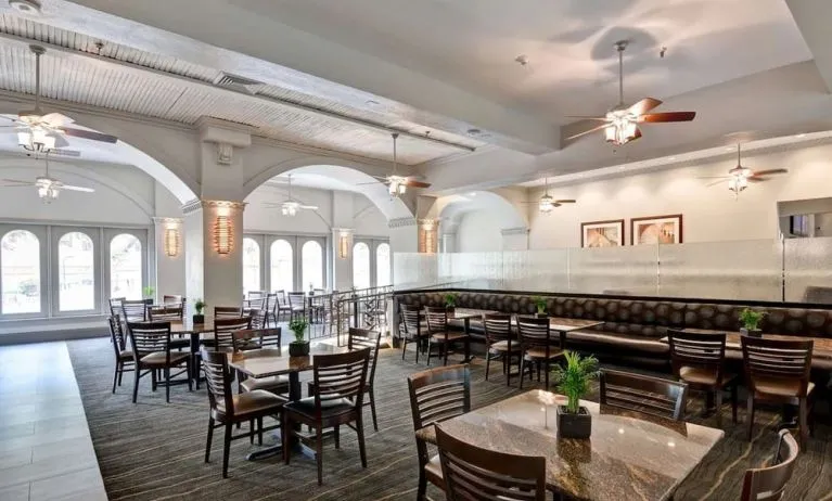 On-site restaurant at Embassy Suites By Hilton Miami - International Airport.