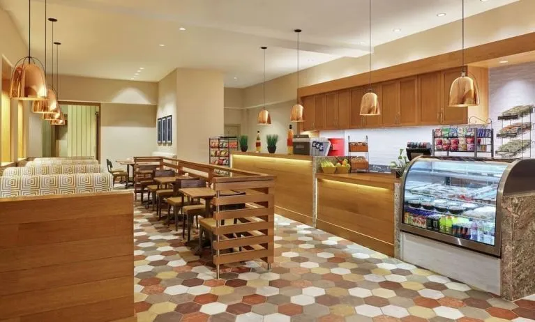 Snack bar and meals at DoubleTree By Hilton Houston Intercontinental Airport.