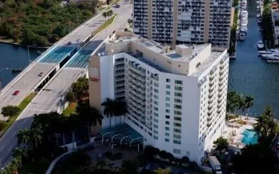 Hotel exterior at GALLERYone - A DoubleTree Suites By Hilton Hotel.