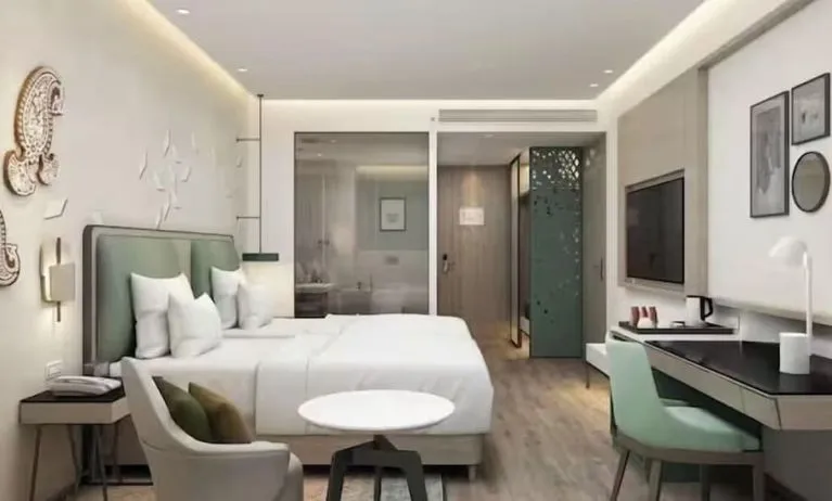Day use room at Hilton Garden Inn Surat City Centre.