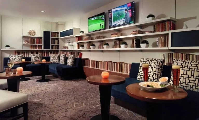 Coworking space at Atlanta Marriott Northwest At Galleria.