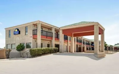Hotel exterior at Days Inn By Wyndham San Antonio Near Fiesta Park.