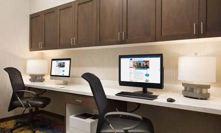 Business center available at Hampton Inn By Hilton, Salt Lake City Cottonwood.
