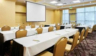 professional conference room at Homewood Suites by Hilton Rockville-Gaithersburg.