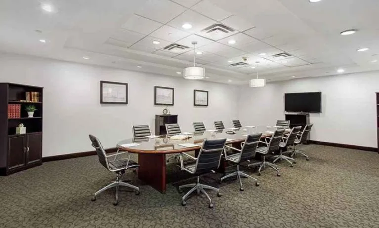 Professional meeting room for all business meetings at DoubleTree by Hilton Hotel Downtown Wilmington - Legal District.