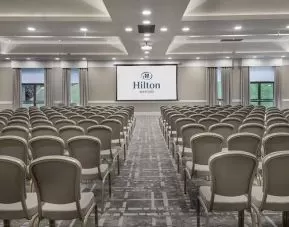 Professional confererence hall and meeting area at Hilton London Watford.