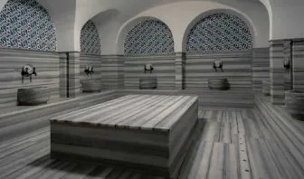 relaxing turkish bath and spa area at DoubleTree by Hilton Bodrum Isil Club Resort.