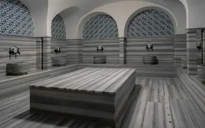 relaxing turkish bath and spa area at DoubleTree by Hilton Bodrum Isil Club Resort.