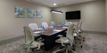 professional meeting room for all business meetings at Hilton Garden Inn Istanbul Ataturk Airport.