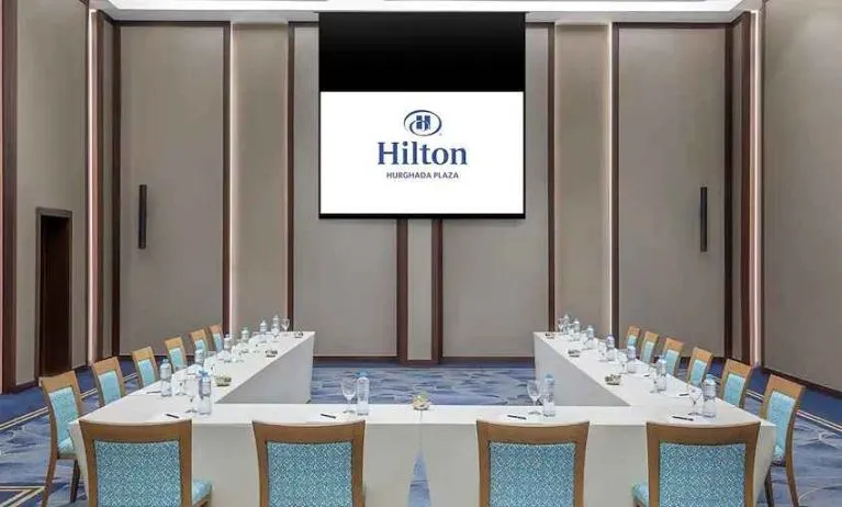 professional meeting room at Hilton Hurghada Plaza.