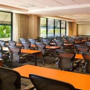 Large meeting room at the Sheraton Miami Airport Hotel.