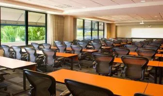 Large meeting room at the Sheraton Miami Airport Hotel.