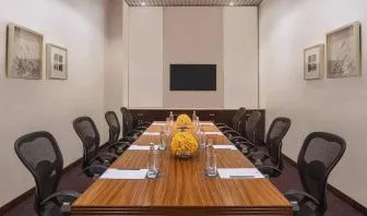Meeting room at the DoubleTree by Hilton Gurugram Baani Square.