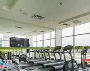 Fitness center at the Hampton by Hilton - Valledupar.