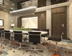 Comfortable meeting room at the DoubleTree by Hilton Yuksekova.