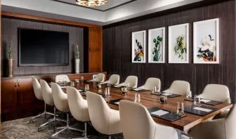 Well equipped meeting room at The Ambrose Hotel Santa Monica.