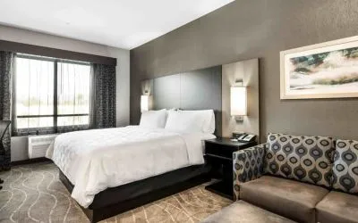 Day use room with sofa at Holiday Inn & Suites Silicon Valley - Milpitas.