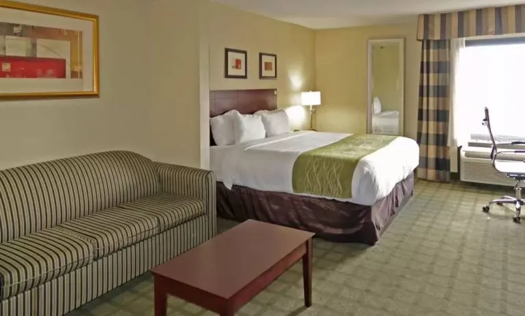 Day use room with living area at Comfort Inn Southwest At Westpark.