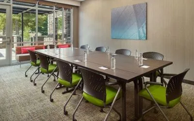 Professional meeting room at SpringHill Suites Atlanta Northwest.