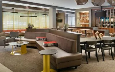 Comfortable coworking space at SpringHill Suites Atlanta Northwest.