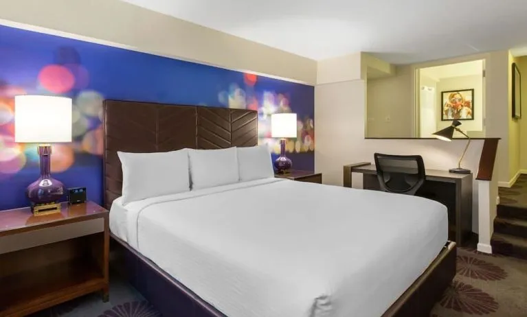 Comfortable king bedroom at The Chicago Hotel Collection - Magnificent Mile.