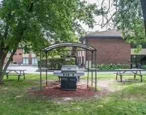 Picnic and BBQ area at Comfort Inn Simcoe.
