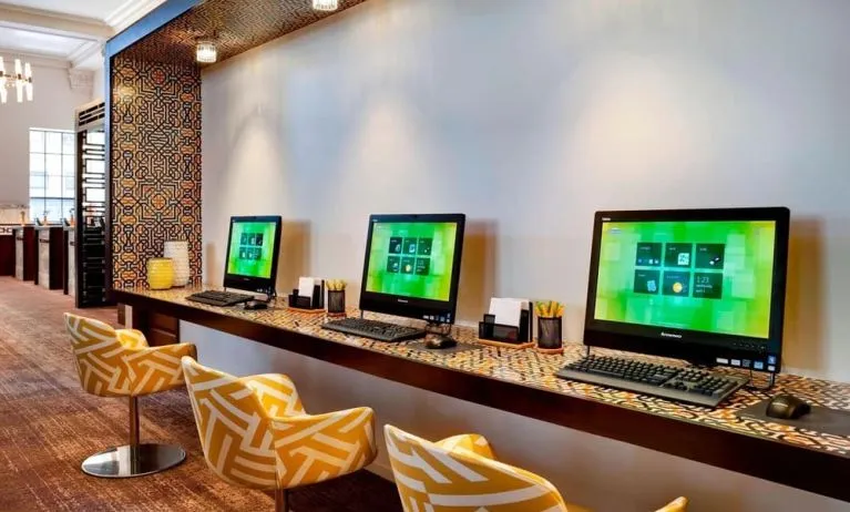 Business center with PC, internet, and printers at Courtyard San Diego Downtown.