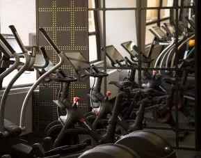 Well equipped fitness center at St Gregory Hotel.