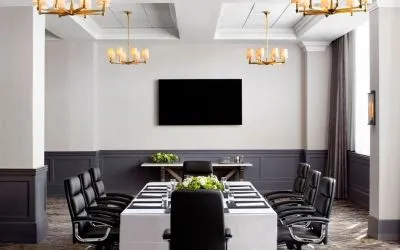 Professional meeting room at St Gregory Hotel.