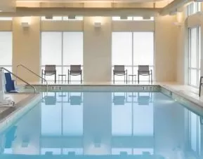 Refreshing indoor pool at Hyatt Place Portland Airport At Cascade Station.