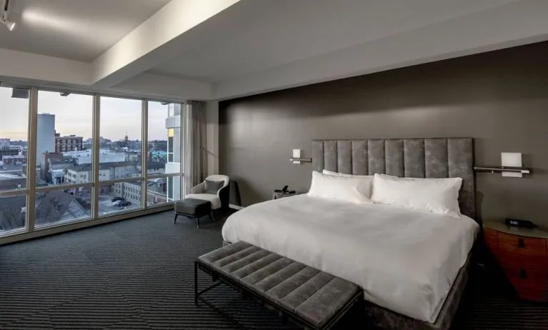 Spacious day use room at Hotel Chauncey.