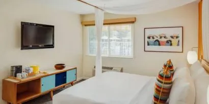 Day use room with natural light at Wild Palms Hotel.