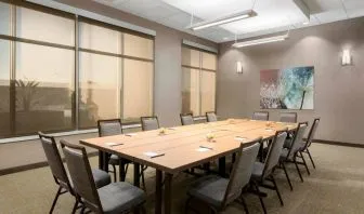 Professional meeting room at Springhill Suites By Marriott Belmont / Redwood Shores.