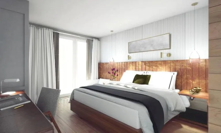 Day use room with natural light at Park James Hotel.