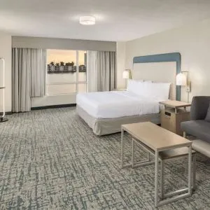 Spacious day use room at Homewood Suites By Hilton Miami Airport-Blue Lagoon.
