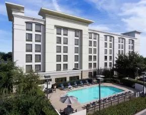 Refreshing outdoor pool at Hampton Inn Dallas-Irving-Las Colinas.