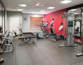 Well equipped fitness center at Hilton Garden Inn Dothan.