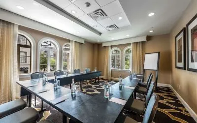 Professional meeting room at Hilton Baton Rouge Capitol Center.