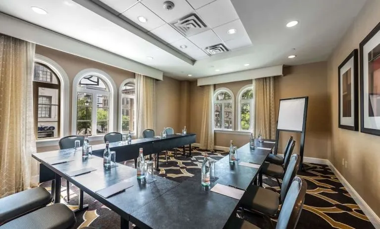Professional meeting room at Hilton Baton Rouge Capitol Center.