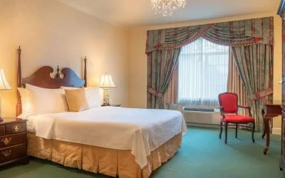 Day use room with natural light at The Bristol Hotel.
