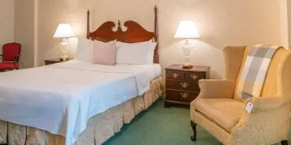 Day use room at The Bristol Hotel.
