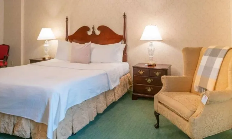 Day use room at The Bristol Hotel.
